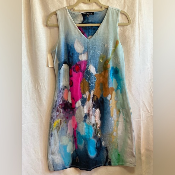 Hand Painted Dress - Picture 1 of 5